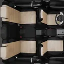 Модельные чехлы соты Экокожа Черный Audi А1 1 8X 2010-2020 Автолидер AU01-0000-EC04-ST-bge