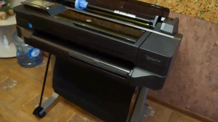 HP Designjet T520 Краткий обзор и ПЕРВОЕ ВСКРЫТИЕ!