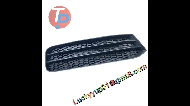 Aftermarket Front Car Air Guide Grill Grille Foglights Fog Lamp Cover for Audi A1 2017-2019 autopart