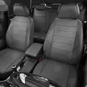 Модельные чехлы соты Экокожа Темно-Серый Audi А1 1 8X 2010-2020 Автолидер AU01-0000-EC20-ST-gra