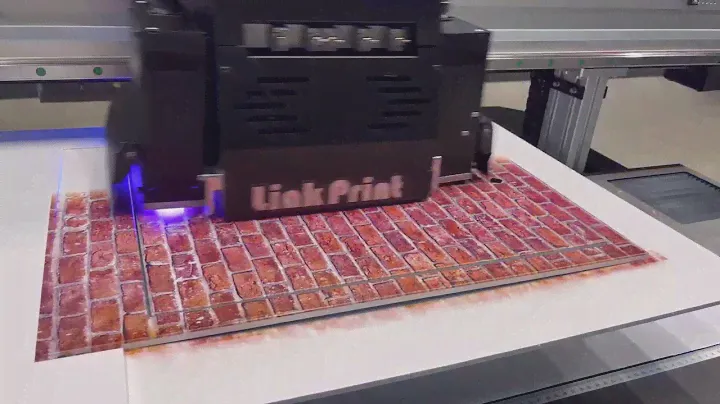 Планшетный УФ принтер LinkPrint FB690, пример печати на электрических щитках.