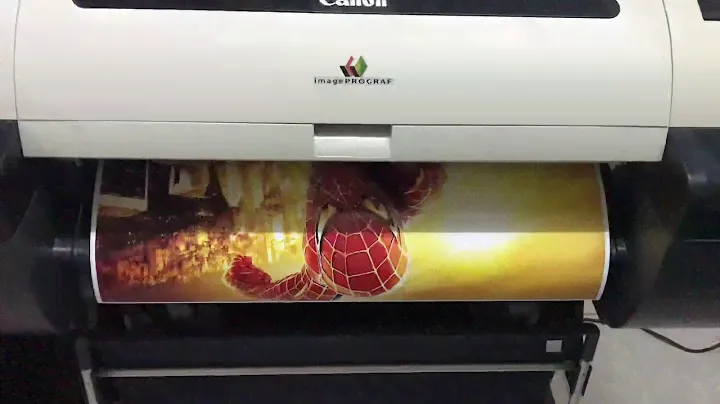 Impresión con plotter canon ipf670