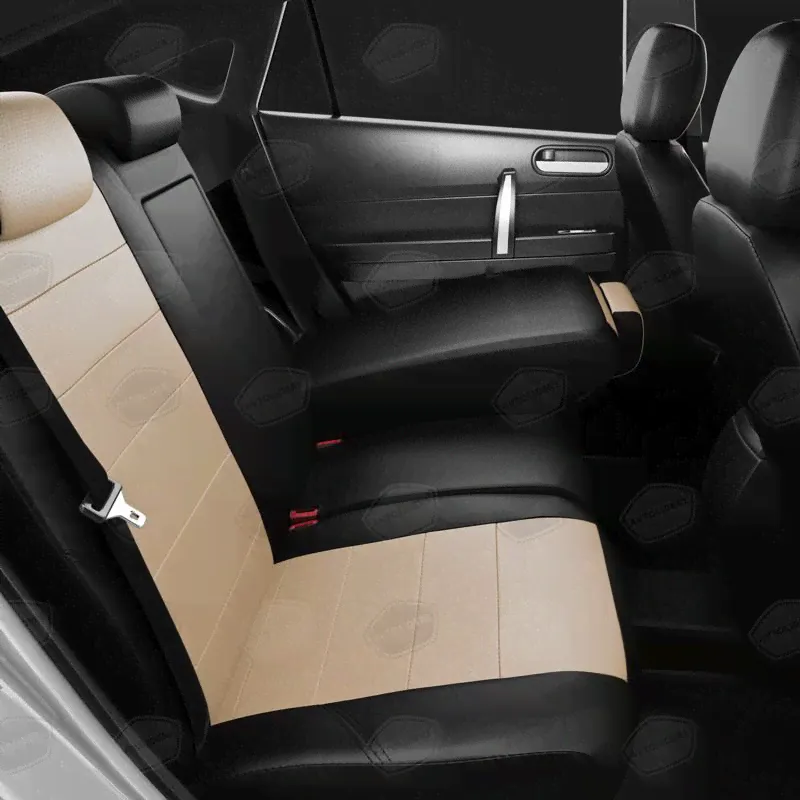 Модельные чехлы соты Экокожа Черный Audi А1 1 8X 2010-2020 Автолидер AU01-0000-EC04-ST-bge-3