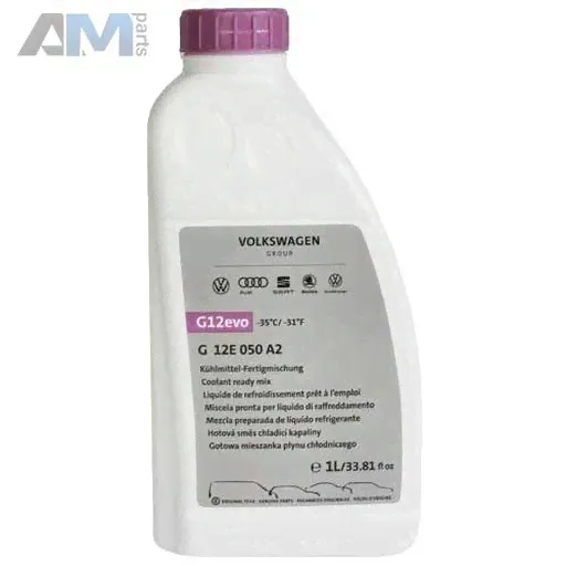 Оригинальный антифриз G12 (1.0 л.) для Ауди А1 8Х G12E050A2-0