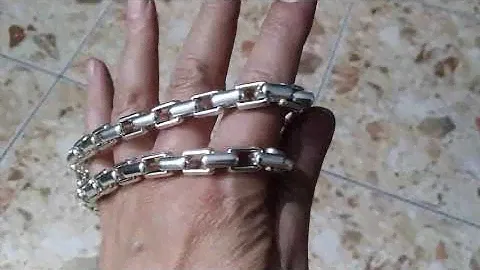 цепь якорная серебро 925 - 190 гр