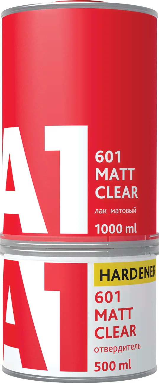 А1 MATT CLEAR лак матовый (1000 + 500мл) в компл. с отвердителем ШТ