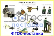 Комплект плакатов «Слесарное дело» 30 плакатов, 59х84 см, А1, двухстороннее ламинирование