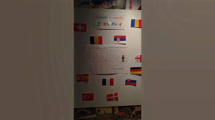 Календарь матчей ЕВРО 2024 в отеле Франция 🇫🇷 #france #euro2024 #football